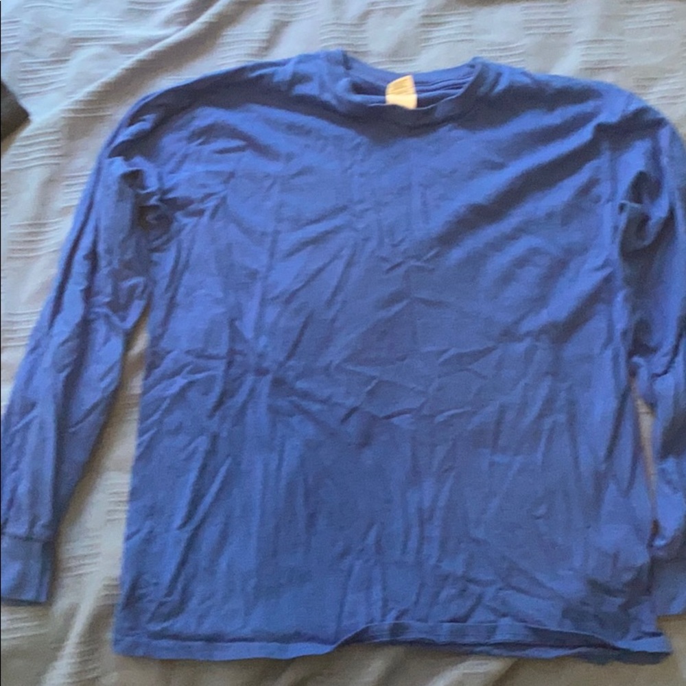 Plain blue longsleeve